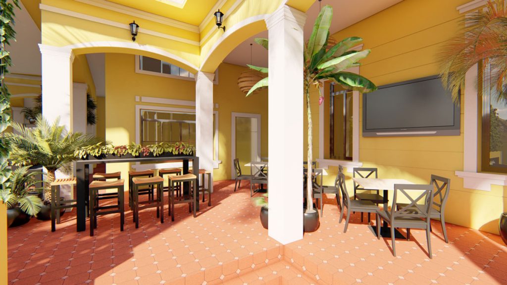 terraza casa ancestro - locales para restaurantes en Cali