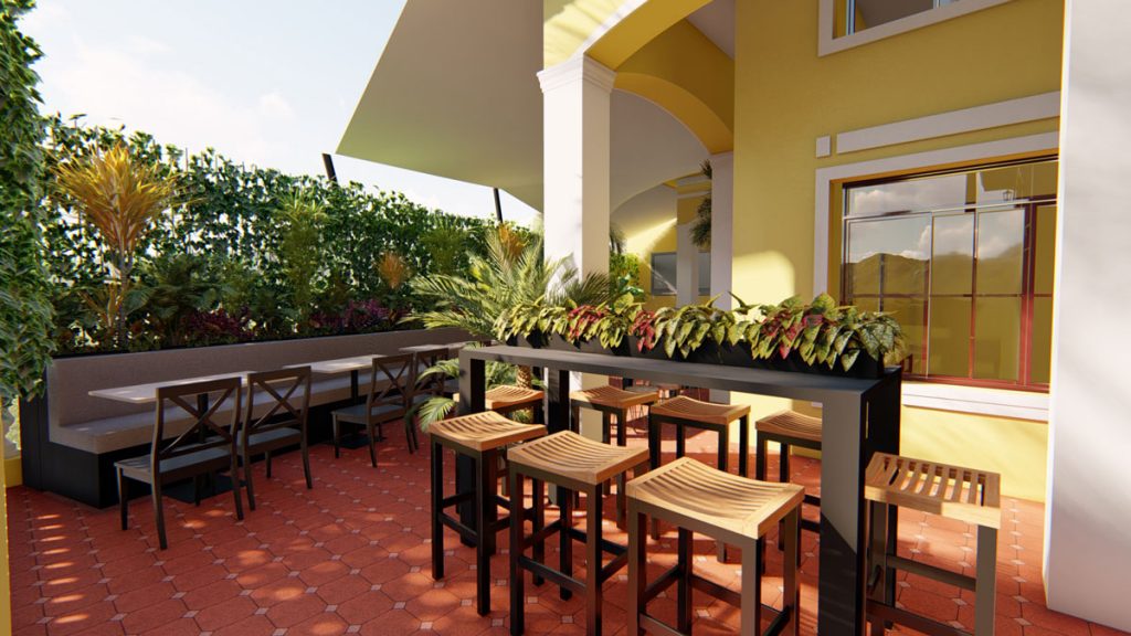 terraza casa ancestro - locales para restaurantes en Cali